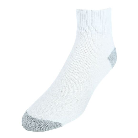 CTM Men's Cotton Blend Ankle Socks (4 Pair Pack) - Picture 1 of 2